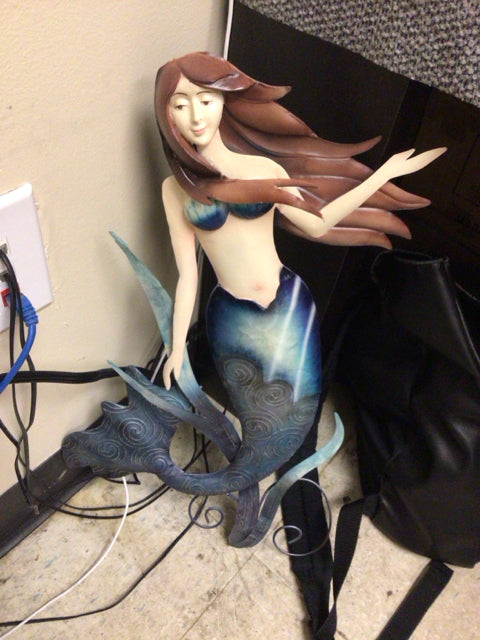 Metal Mermaid Wall Art