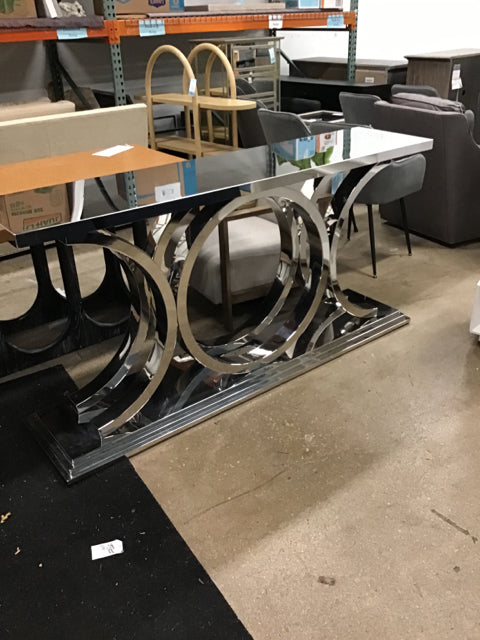 Zaragoza Stainless Steel Console Table