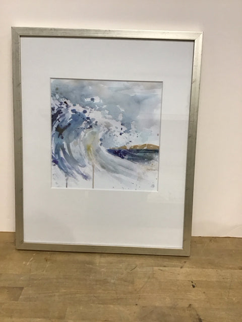 18x22 Framed Wave Print