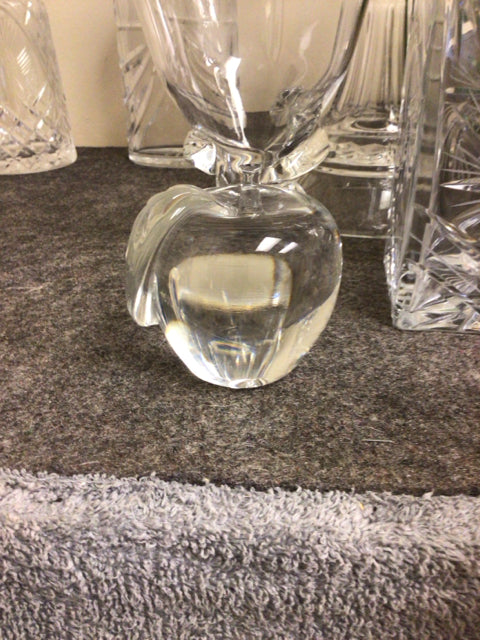 3 1/8" Glass Apple