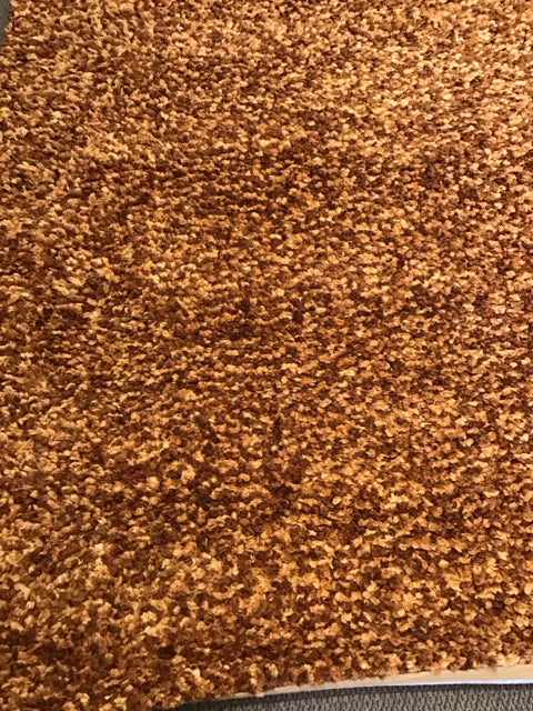 7'8"x5'4" Burnt Orange & Rust Rug