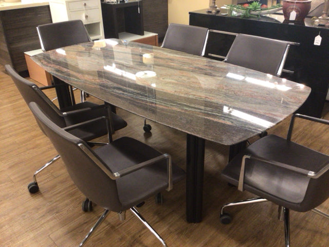 Kron Designs Toletum Granite Top Conference/Dining Table