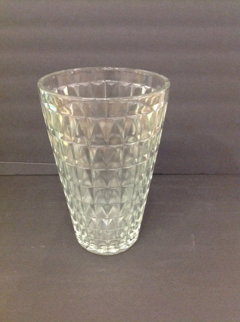 10" Cut Crystal Vase