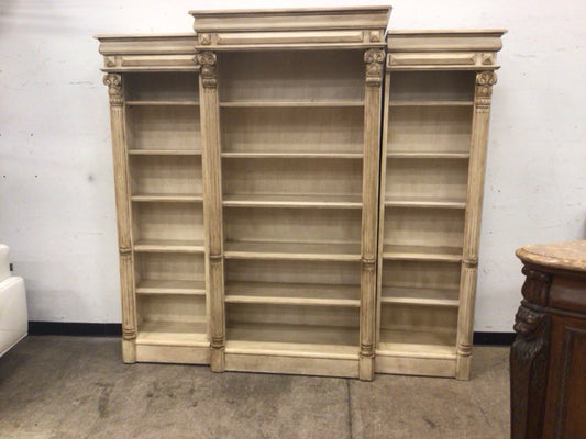 Cream 3 PC Tall Bookcase