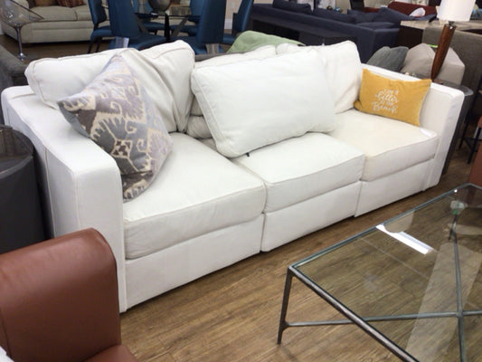Lovesac Three Seat Fabric Sofa