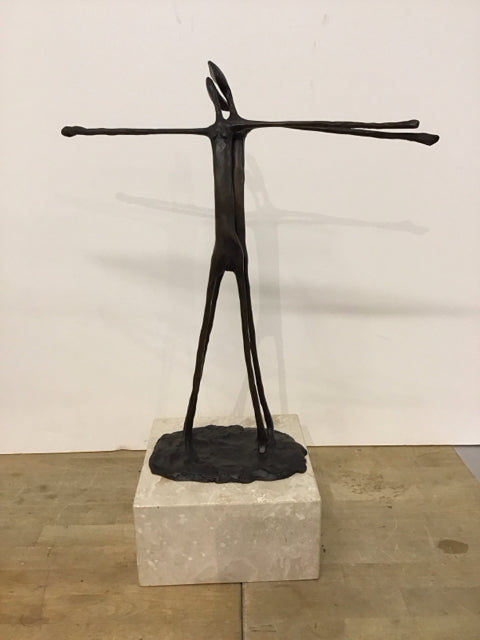 Jim Budish "Couple" Bronze Sculpture