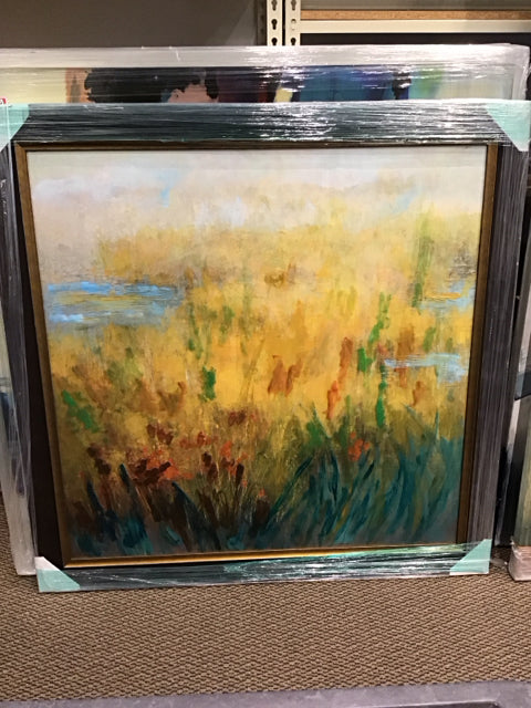 46"Sq "Marsh in May" Giclee Jane Schmidt