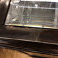 AS-IS Judith Norman Espresso Mirror Top Buffet (Cracks & Marks)