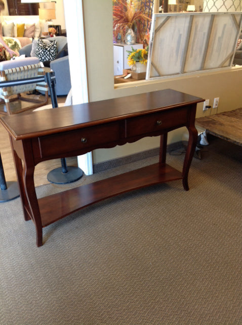 Ralph Lauren 55"Wx32"Hx16D Wood Console AS-IS