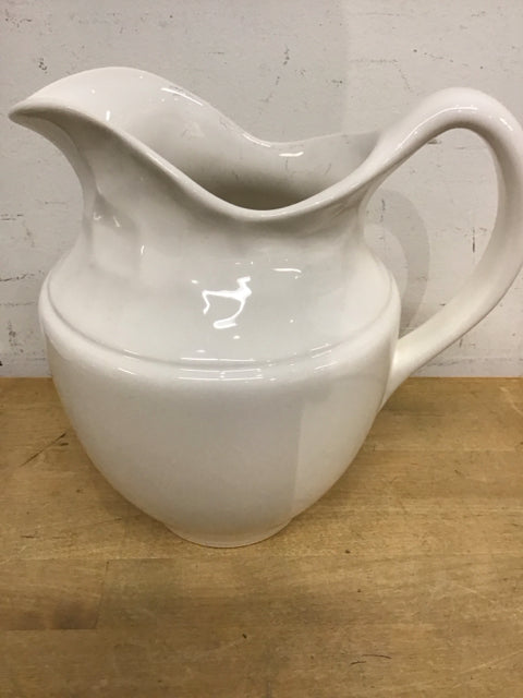10" Fabor White Porcelain Pitcher