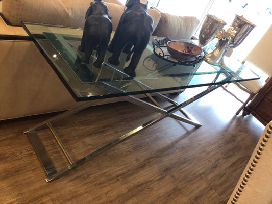 Ralph Lauren (?) Luxe Console Table