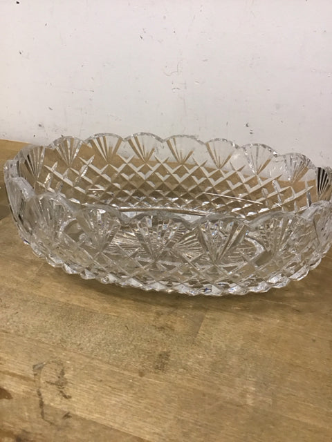 10 3/4" Centerpiece Master Cutter Collection Bowl By Waterford Crystal
