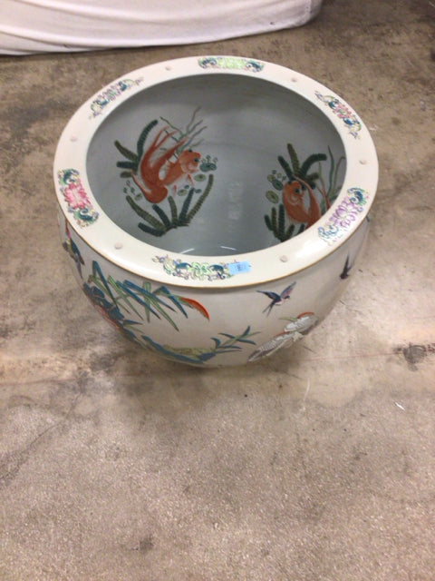 Asian Fish Bowl Planter