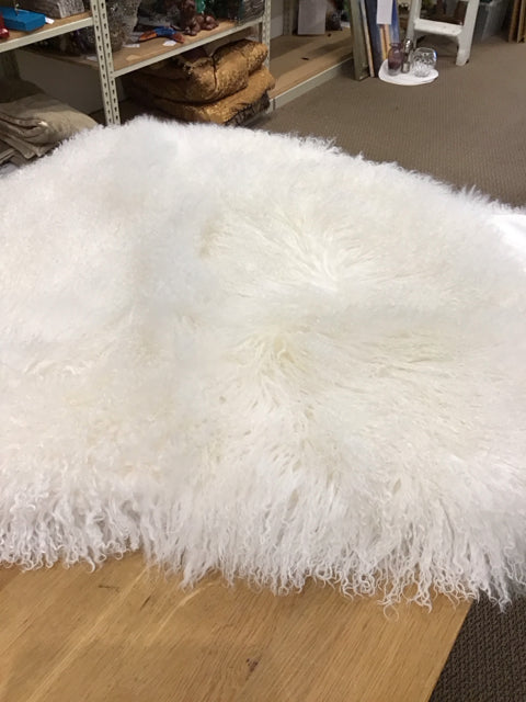 ZGallerie Sheeps Hair Throw