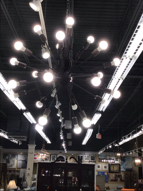 Bronze Sputnik Chandelier