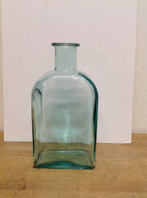 15" Clear Glass Bottle