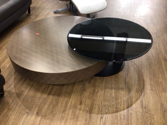 60Â¼"W Ã— 47Â¼"D Ã— 14Â½"H Cattelan Italia Arena Bond 2 PC Coffee Table