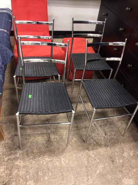 Set Of 4 Philippe Starck Objet Perdu Dining Chairs