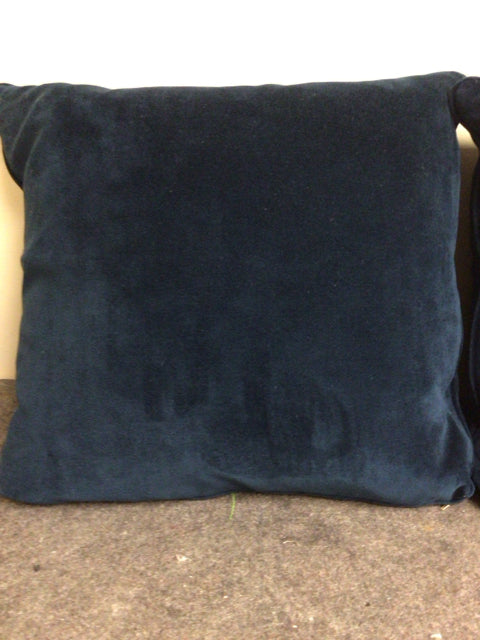 Dark Blue Fabric Pillow