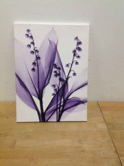 12x16 Floral Canvas Art