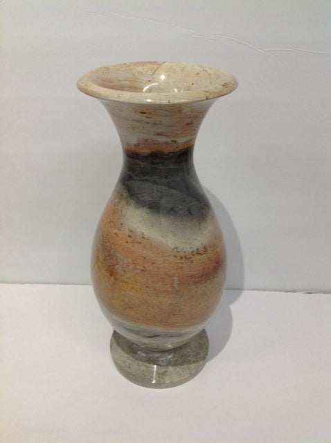 13" Carved Stone Creations Vase