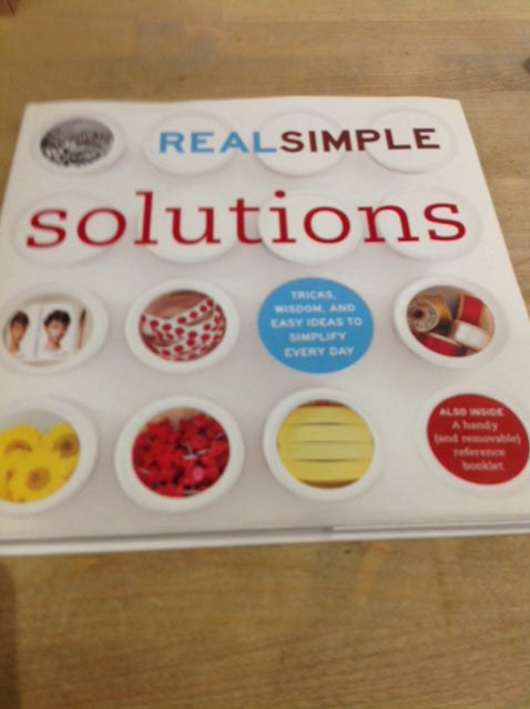 Coffee Table Book- Real Simple Solutions
