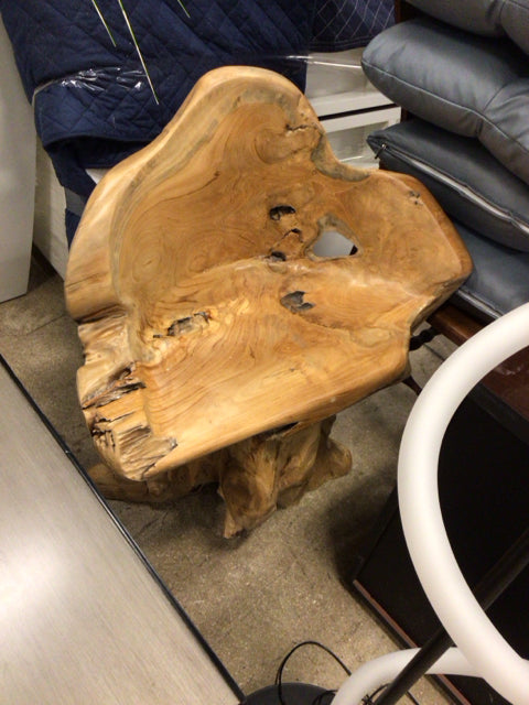 Solid Driftwood/Teak Root Base Chair