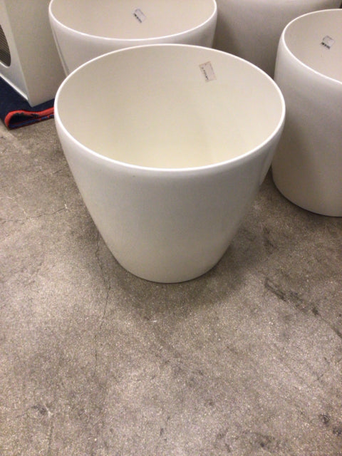20" X 19" Lechuza Classico Premium White Planter