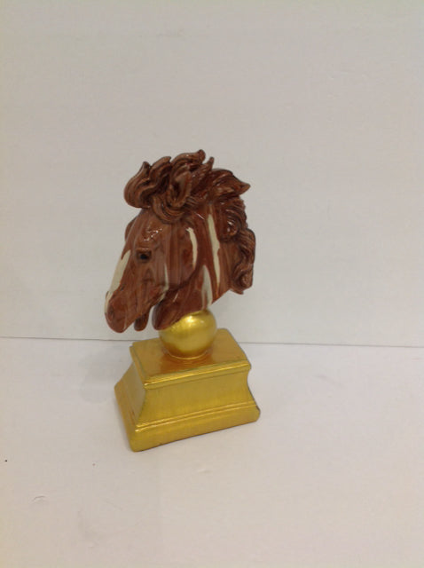 10x5 Brown Flow Horse Head Susan David