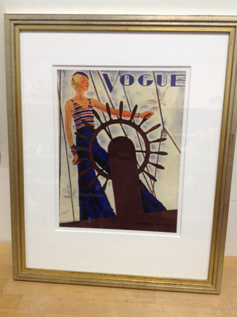 18" X 22" Vogue Summer Travel Print