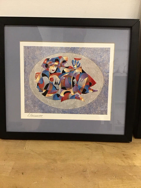 14"x12.5" "Missing" Anatole Krasnyansky Art