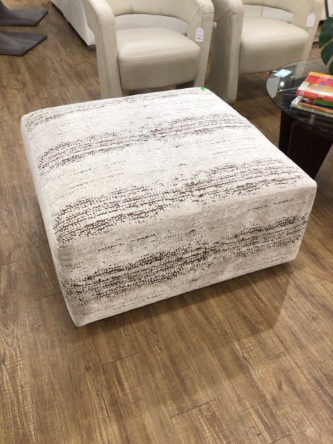 36" Miles Square Upholstered Ottoman