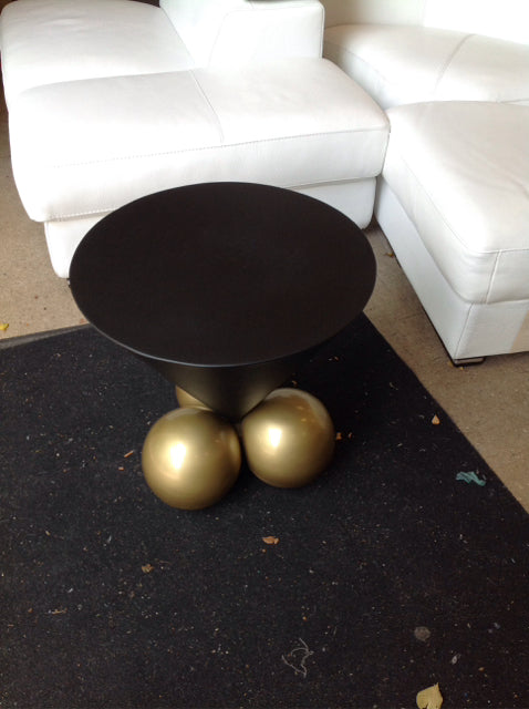 Brass Naples Iron End Table