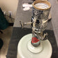 AS-IS 29" Glass Table Lamp W/Shade(Knob Bent)