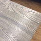 AS-IS Light Grey Wood Top Dining Table (Marks On Top)