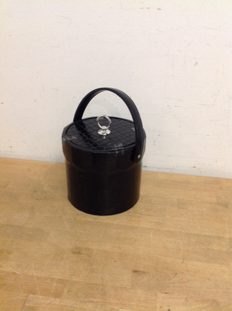 Black Vinyl Ice Bucket