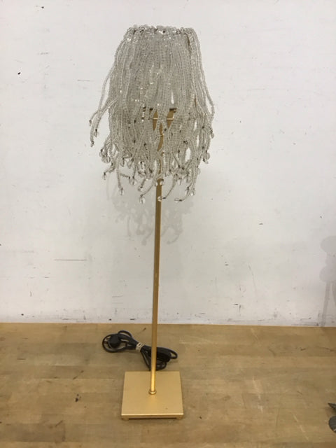 27" Murano Glass Beaded Shade Table Lamp