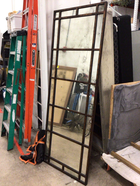28 1/2" X 79" Ballard Designs Avidan Mercury Glass Floor Mirror