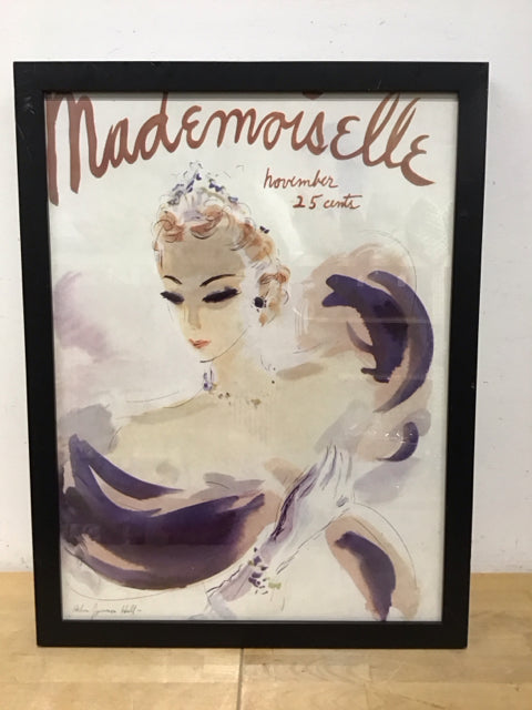 20x26 ZGallerie Framed "Mademoiselle November"