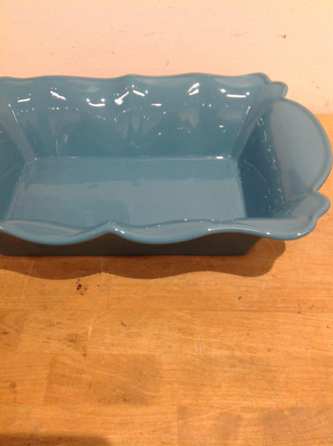 Bowl- 15" Aqua Ceramic