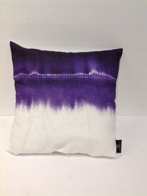 Purple/White Pillow