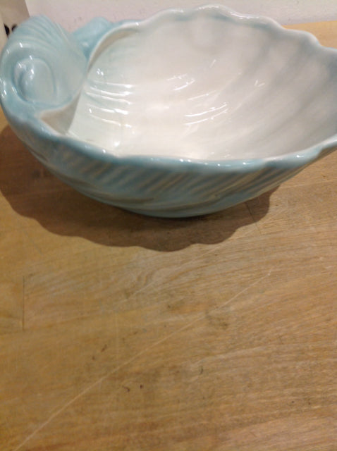 Bowl-9" Portugal Blue Ceramic Shell