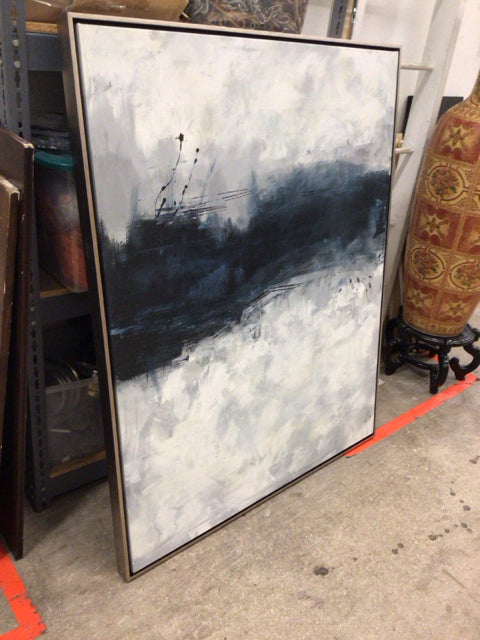 41 1/2" X 51 1/2" Z Gallerie Winter Landscape Framed Print On Canvas