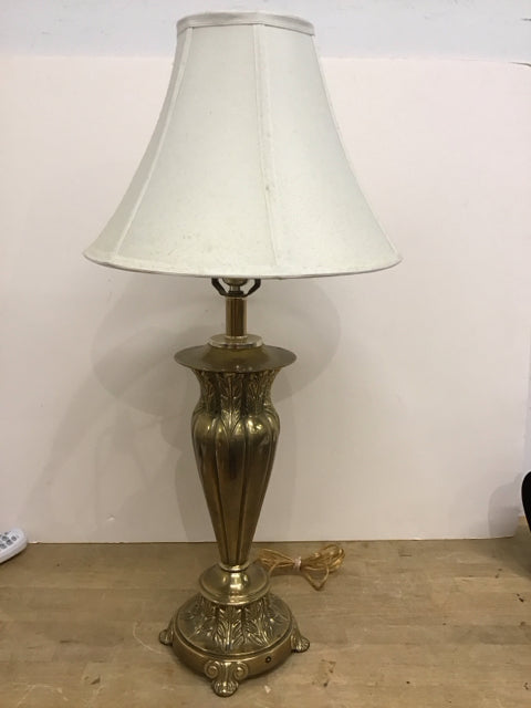 Brass Lamp w/Shade