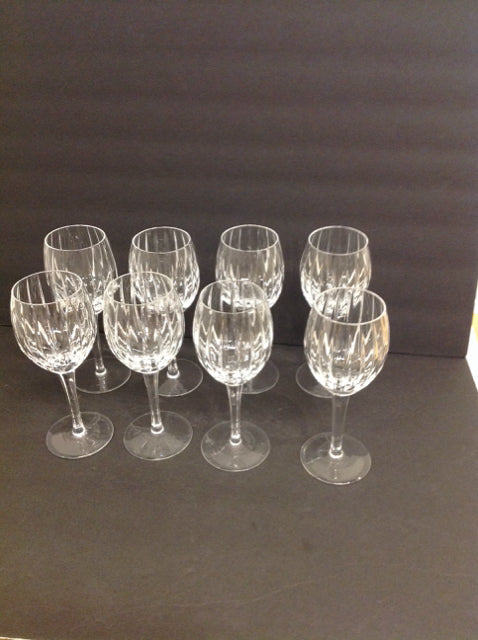 Set/8 Astral Peerage Claret Wine Glasses