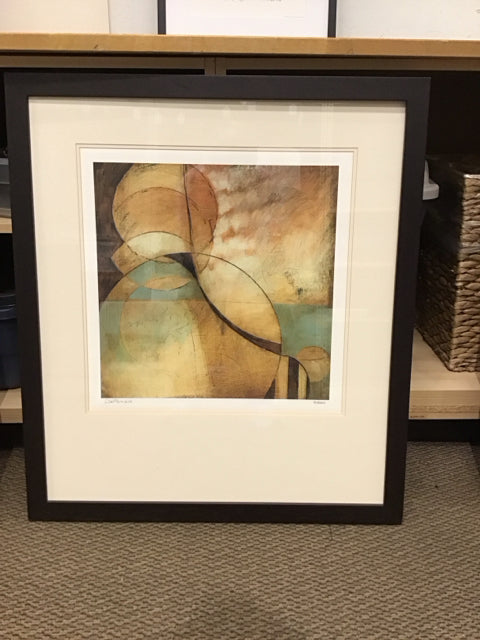 30x34 Framed "Reveal III" By DeRosier