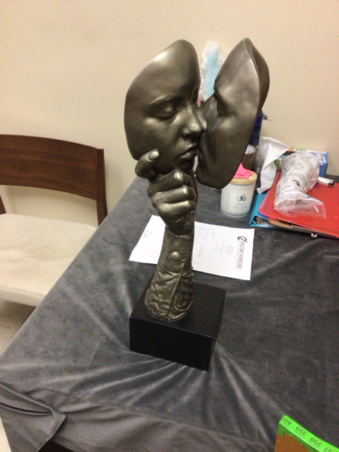 20" John Cutrone Signed Made By Austin Productions ("Golden Moment") Sculpture