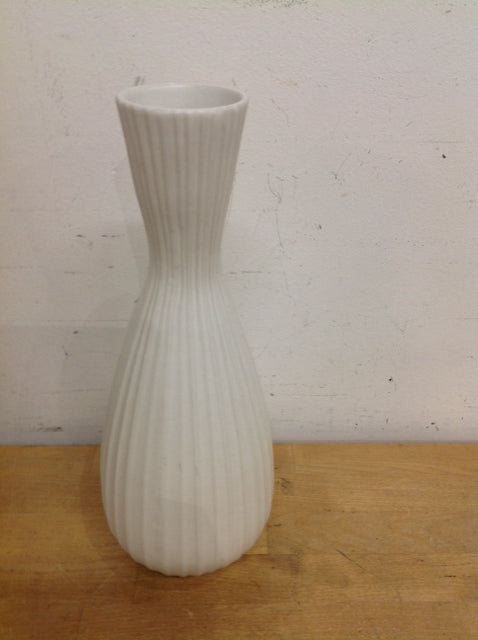 Vase- 13" Jonathan Adler White Ceramic