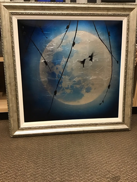 30"x30" "Lovers Moon" By Patrick Guyton COA