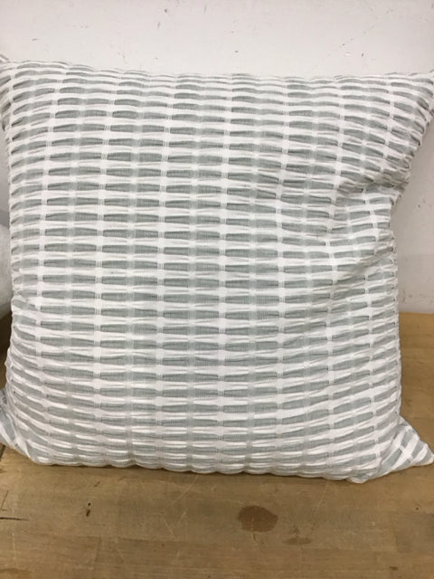 20" Light Green Pleated Pillow